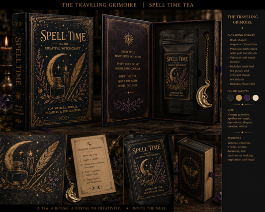 Spell Time Tea - Traveling Grimoire Set