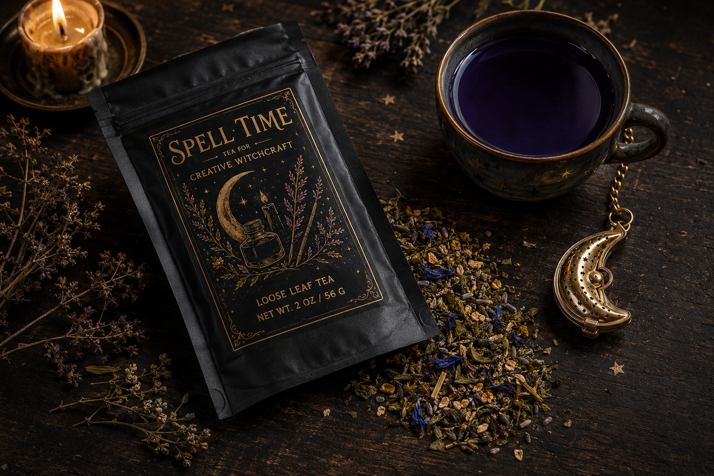 Spell Time Tea - 4 oz Loose-Leaf Pouch